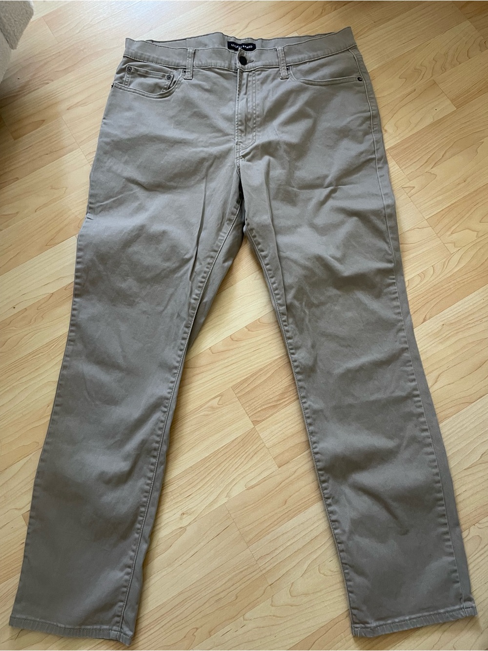 Lucky Brand Men's 410 Athletic Straight Leg Tan Jeans Size 36/32